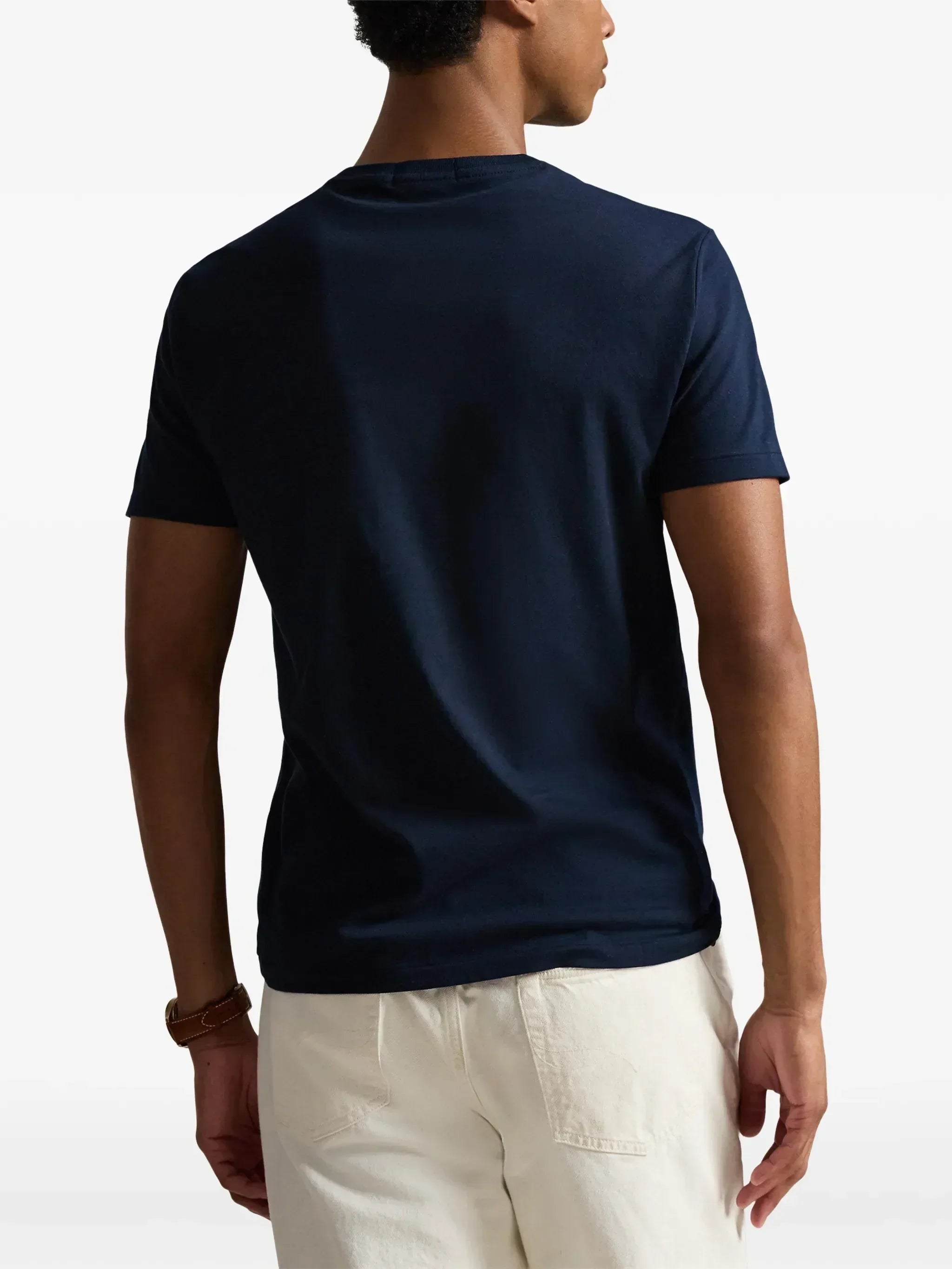 RALPH LAUREN Custom Slim Fit Polo Bear T-Shirt Navy